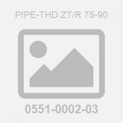 Pipe-Thd Zt/R 75-90